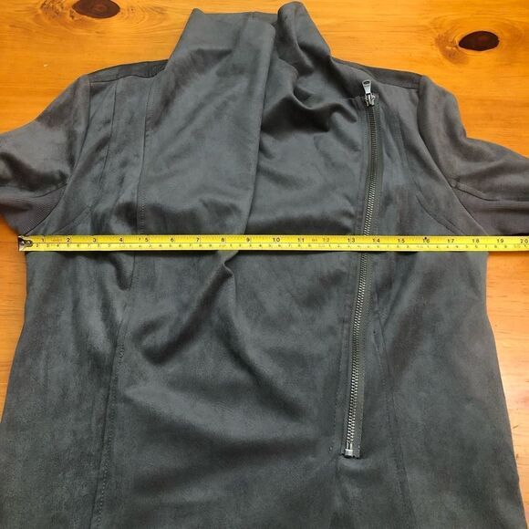 Vigoss grey suede Jacket - Picture 7 of 12